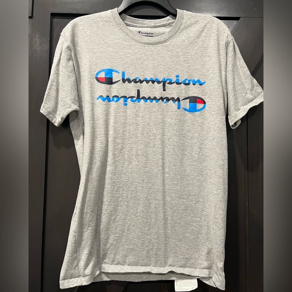 * 4/$20
Gray Champion Tshirt Size M